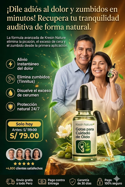 Kresin Nature - Gotas para el cuidado del oido